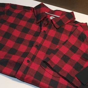 Hurley 'Bison Woven' Buffalo Plaid Top